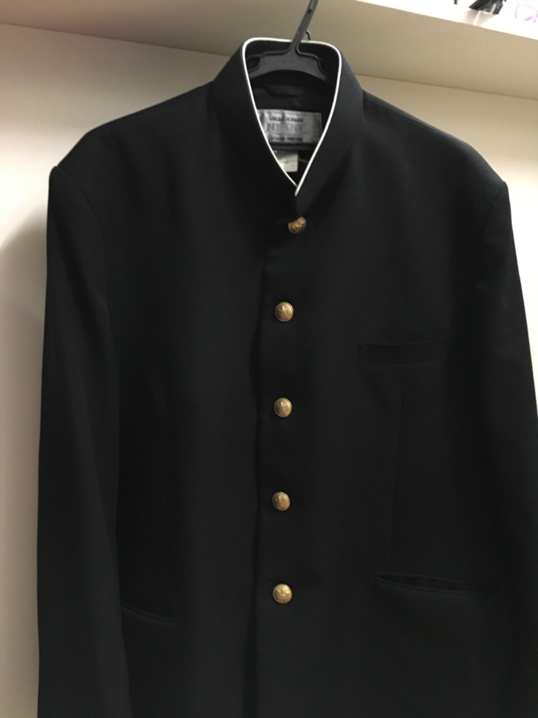 学ラン　185A   詰襟　学生服　【未使用新品】ポロクラブ